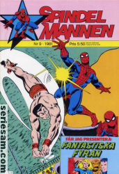 Spindelmannen 1981 nr 9 omslag serier