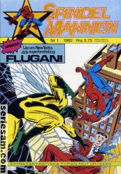 Spindelmannen 1982 nr 1 omslag serier