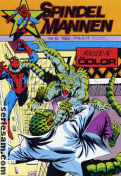 Spindelmannen 1982 nr 10 omslag serier