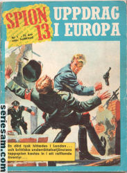 Spion 13 1964 nr 1 omslag serier