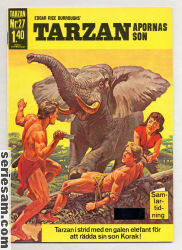 Tarzan 1968 nr 27 omslag serier