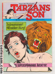 Tarzans son 1981 nr 12 omslag serier