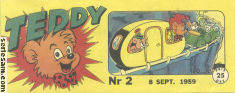 Teddy 1959 nr 2 omslag serier