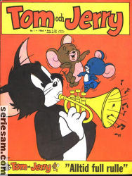 Tom och Jerry 1966 nr 1 omslag serier