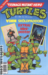Teenage Mutant Hero Turtles 1990 nr 1 omslag serier