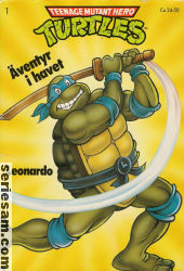 Teenage Mutant Hero Turtles album 1990 nr 1 omslag serier