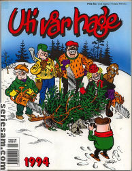 Uti vår hage julalbum 1994 omslag serier