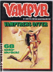 Vampyr 1973 nr 1 omslag serier