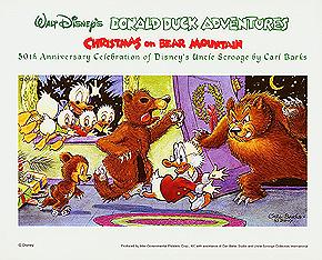 Christmas on Bear Mountain stamp
brochure