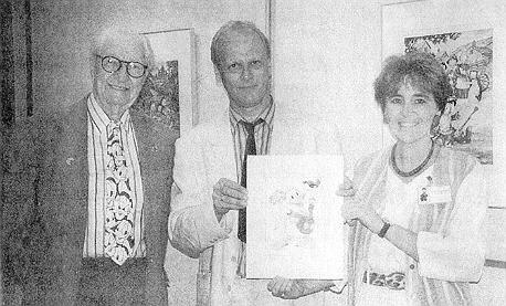 Carl Barks, Thom Roep and Joan Lommen