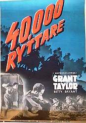 40000 ryttare 1947 poster Grant Taylor Filmen från: Australia
