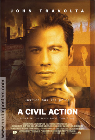 A Civil Action 1998 poster John Travolta Robert Duvall Kathleen Quinlan Steven Zaillian