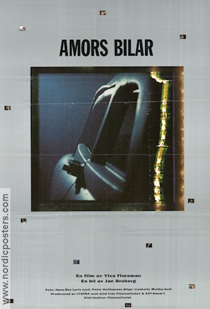 Amors bilar 1988 poster Ylva Floreman Bilar och racing