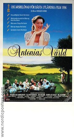 Antonias värld 1995 poster Willeke van Ammelrooy Marleen Gorris Filmen från: Netherlands