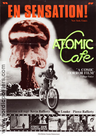 The Atomic Cafe 1982 poster Paul Tibbets Harru S Truman Kevin Rafferty Dokumentärer Politik