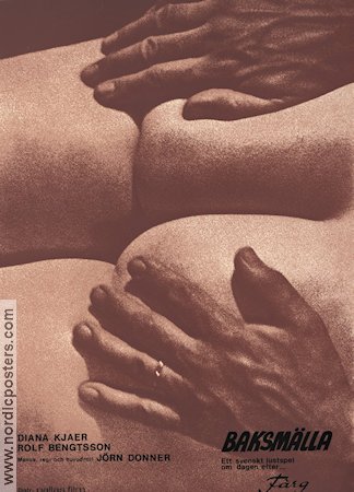 Baksmälla 1973 poster Rolf Bengtsson Jörn Donner