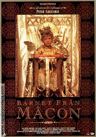 Barnet från Macon 1993 poster Julia Ormond Ralph Fiennes Philip Stone Peter Greenaway Barn