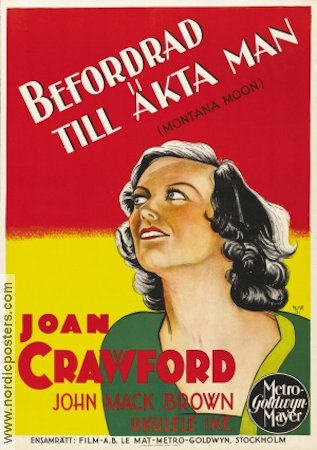 Befordrad till äkta man 1930 poster Joan Crawford