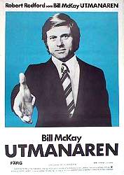 Bill McKay utmanaren 1972 poster Robert Redford Politik