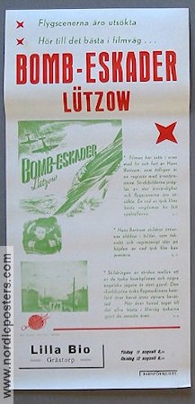 Bomb-eskader över Lützov 1941 poster Hans Bertram Krig