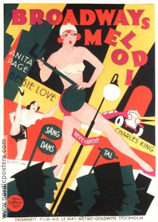 Broadways melodi 1929 poster Anita Page