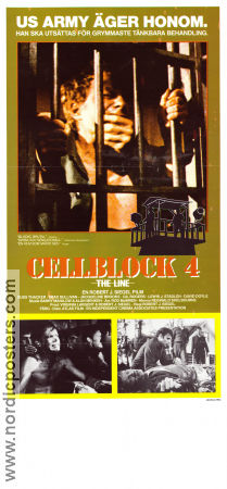 Cellblock 4 1972 poster Russ Thacker Brad Sullivan Lewis J Stadlen Robert J Siegel