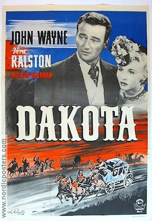 Dakota 1947 poster John Wayne Vera Ralston