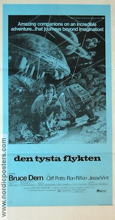 Den tysta flykten 1972 poster Bruce Dern Robotar Rymdskepp
