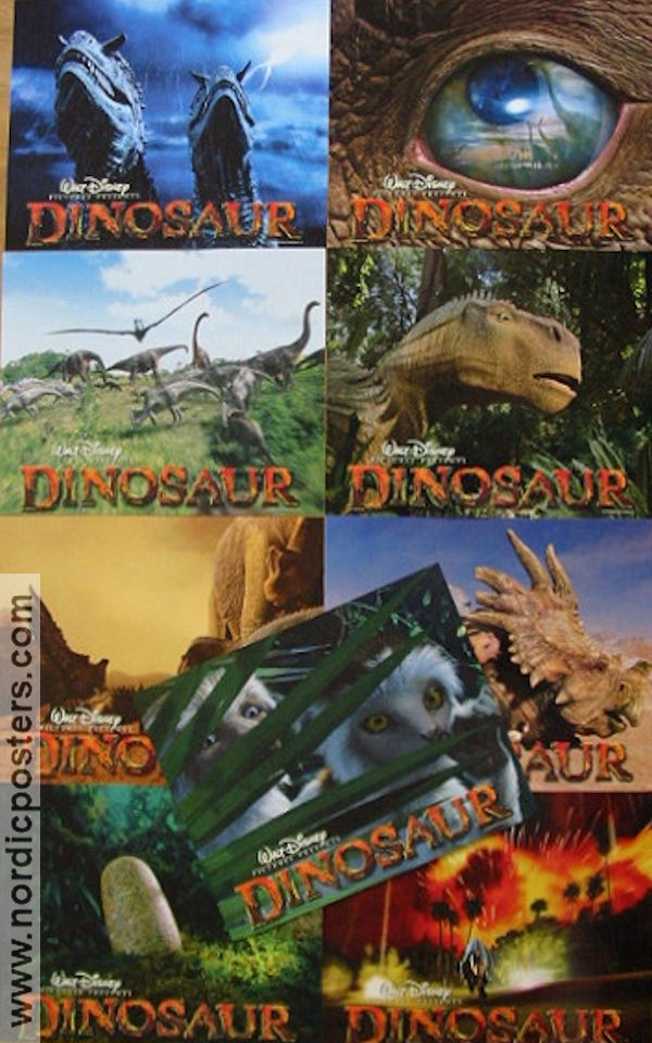 Dinosaur 2000 lobbykort Dinosaurier och drakar