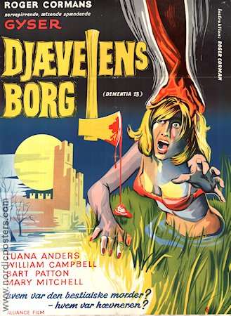 Djaevelens borg 1963 poster Luana Anders Francis Ford Coppola
