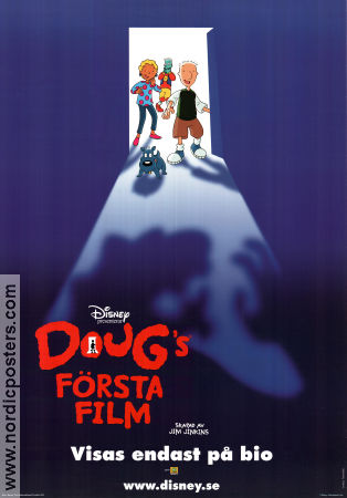 Dougs första film 1999 poster Thomas McHugh Maurice Joyce Animerat Från TV