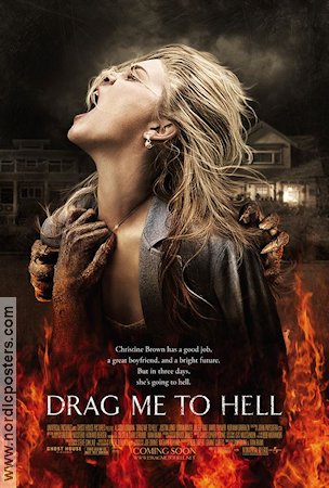 Drag Me To Hell 2009 poster Alison Lohman Sam Raimi