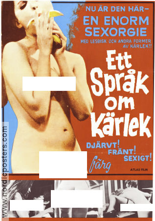 Ett språk om kärlek 1971 poster Hitta mer: Atlas Film