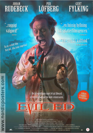 Evil Ed 1997 poster Johan Rudebeck Gert Fylking Anders Jacobsson