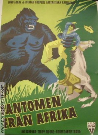 Fantomen från Afrika 1949 poster Ben Johnson John Ford