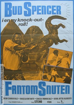 Fantomsnuten 1980 poster Bud Spencer Poliser
