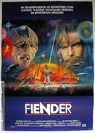 Fiender 1985 poster Dennis Quaid Wolfgang Petersen