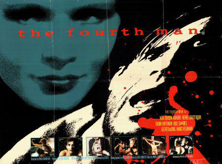 The Fourth Man 1983 poster Jeroen Krabbé Paul Verhoeven Filmen från: Netherlands