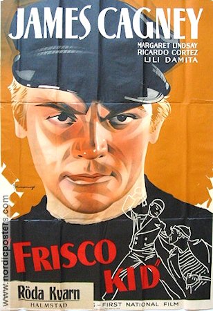 Frisco Kid 1936 poster James Cagney Eric Rohman art