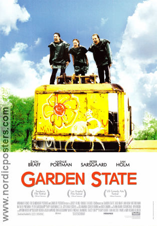 Garden State 2004 poster Peter Sarsgaard Natalie Portman Zach Braff