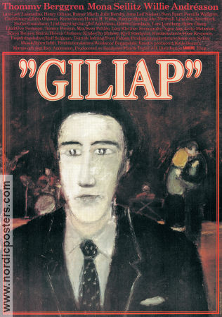 Giliap 1975 poster Thommy Berggren Mona Seilitz Willie Andreasson Roy Andersson Konstaffischer Dans