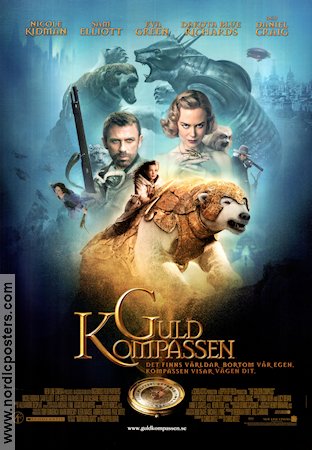 Guldkompassen 2007 poster Nicole Kidman Daniel Craig Dakota Blue Richards Chris Weitz