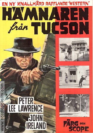 Hämnaren från Tucson 1968 poster Peter Lee Lawrence John Ireland Gloria Osuna Umberto Lenzi