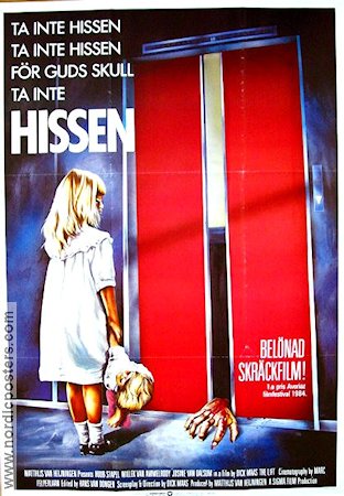 Hissen 1987 poster Huub Stapel Dick Maas Filmen från: Netherlands
