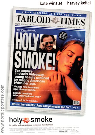 Holy Smoke 1999 poster Kate Winslet Harvey Keitel Julie Hamilton Jane Campion