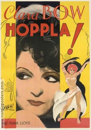 Hoppla 1933 poster Clara Bow