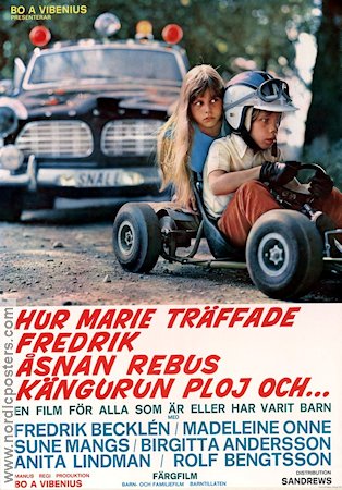 Hur Marie träffade Fredrik 1969 poster Fredrik Becklén Bo Arne Vibenius