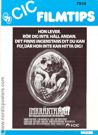 Inkräktarna 1979 poster Talia Shire Robert Foxworth Armand Assante John Frankenheimer