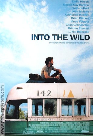Into the Wild 2007 poster Emile Hirsch Sean Penn