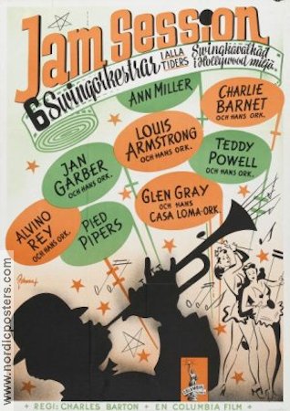 Jam Session 1944 poster Louis Armstrong Ann Miller Jazz